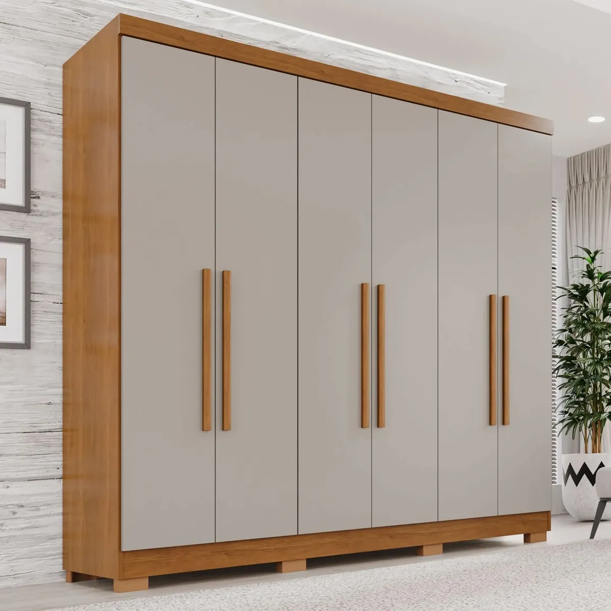 Guarda-Roupa França 6 Portas