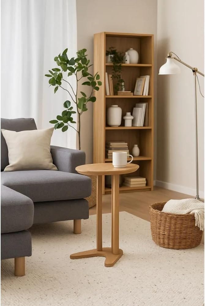 Mesa Auxiliar Oval Dalla Costa