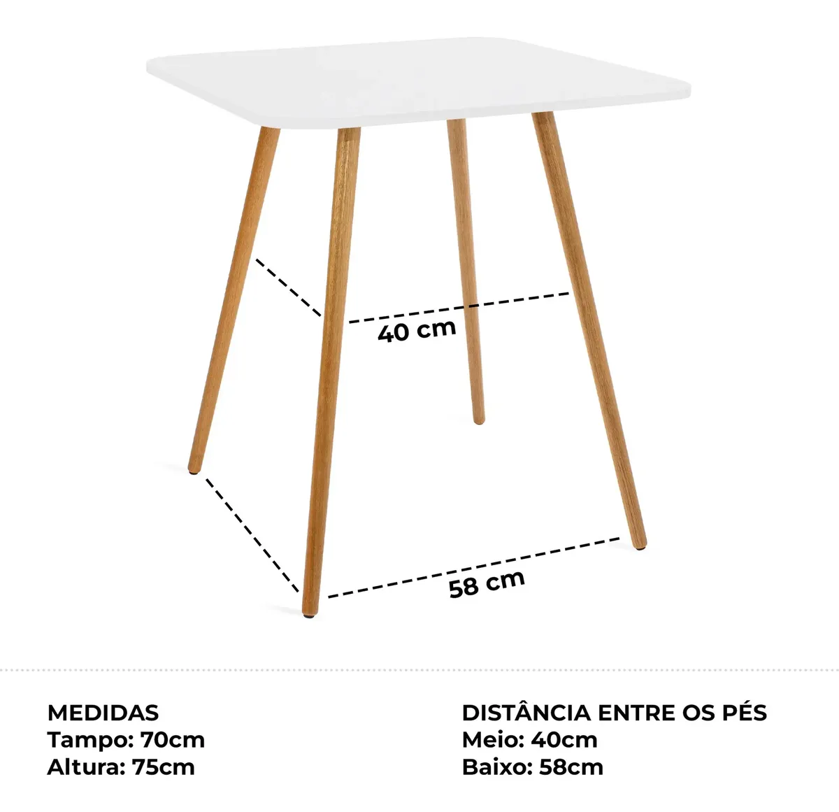 Mesa Sofia 70 cm