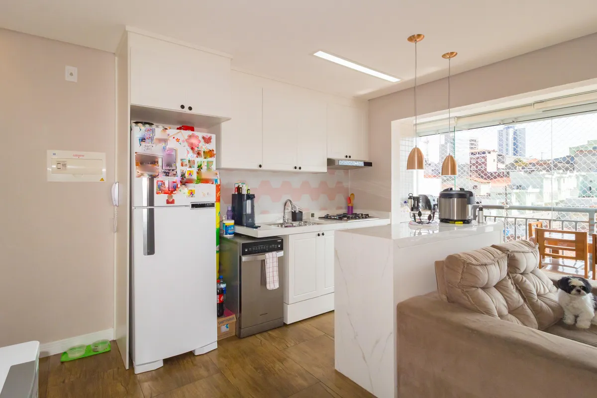 Apartamento pequeno bem planejado