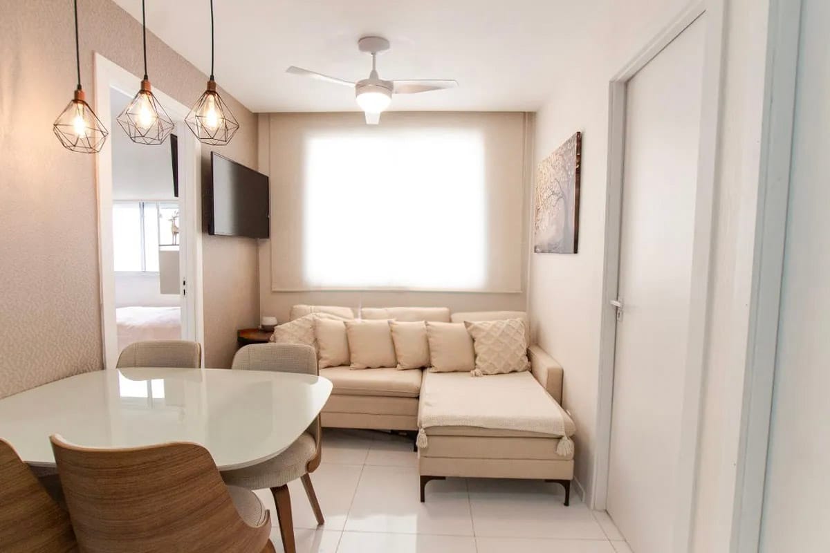 Primeira casa organizada em apartamento pequeno